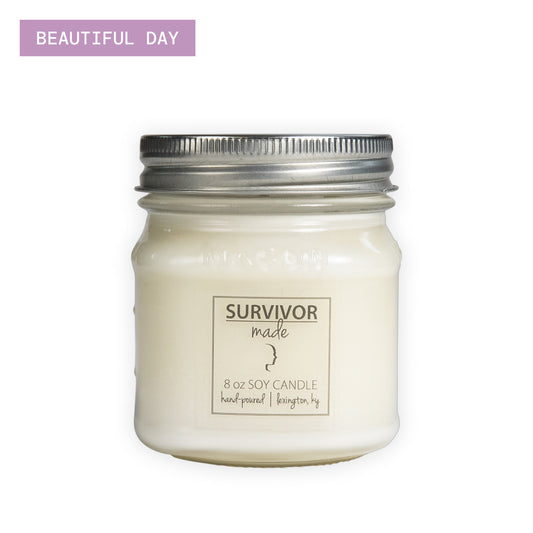 Survivor Made Artisan Candle - Beautiful Day