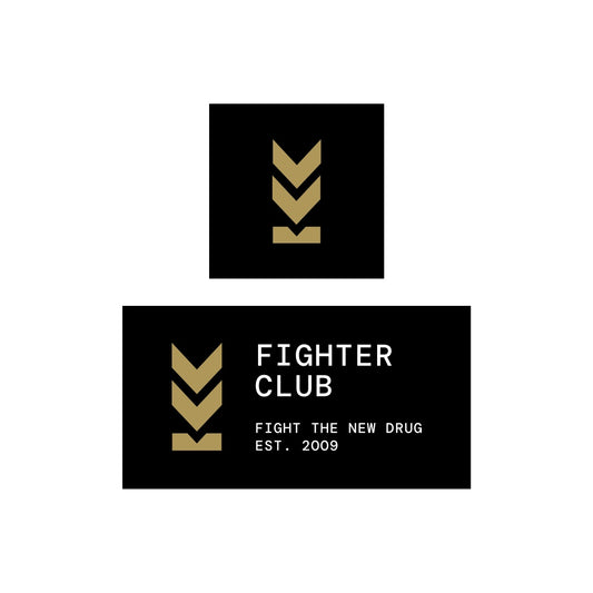 Fighter Club Stickers (2-Pack)